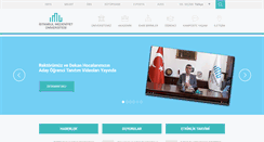 Desktop Screenshot of medeniyet.edu.tr