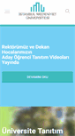 Mobile Screenshot of medeniyet.edu.tr
